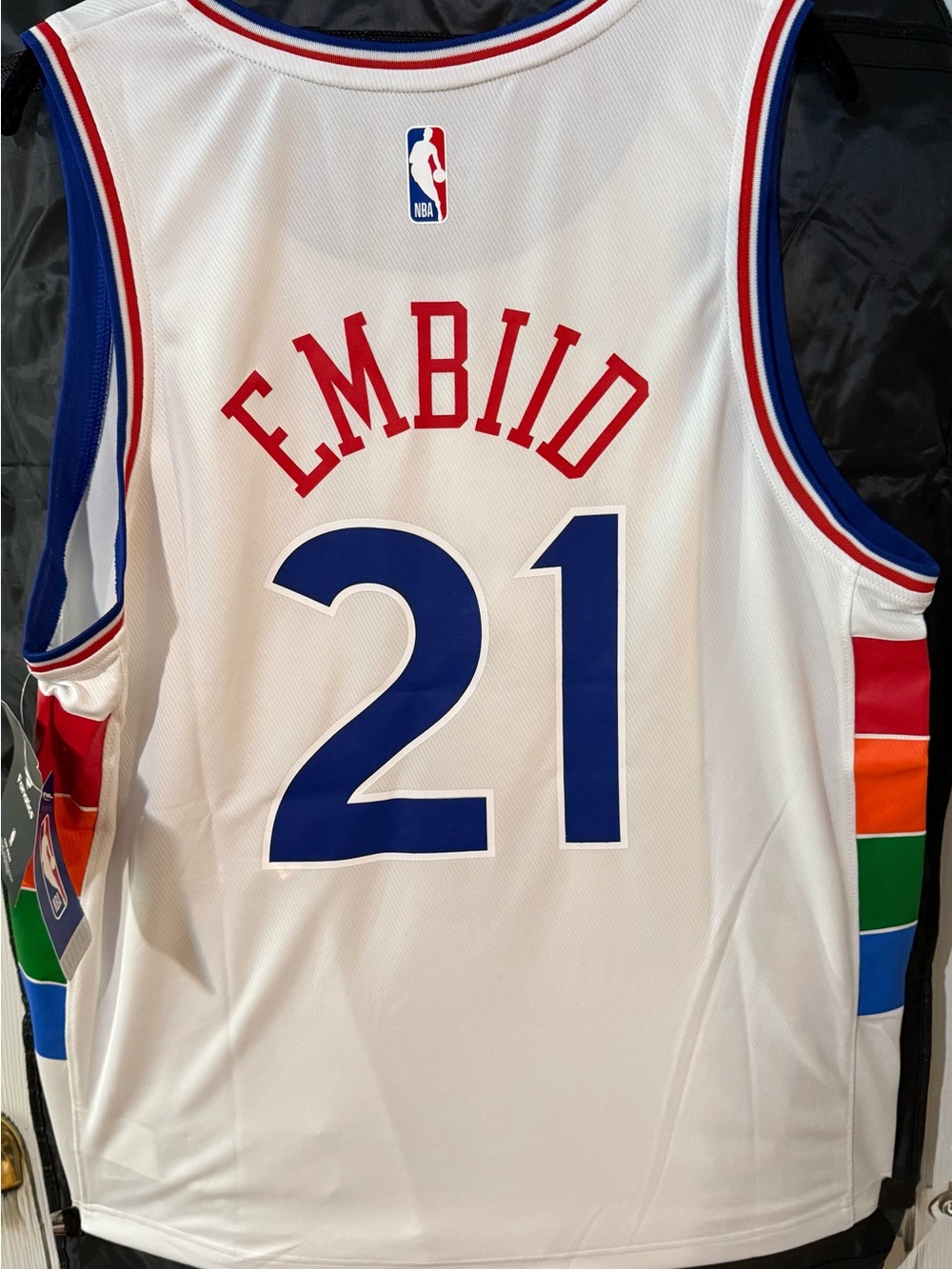 Philadelphia 76ers #21 Jersey Medium - Picture 2 of 4